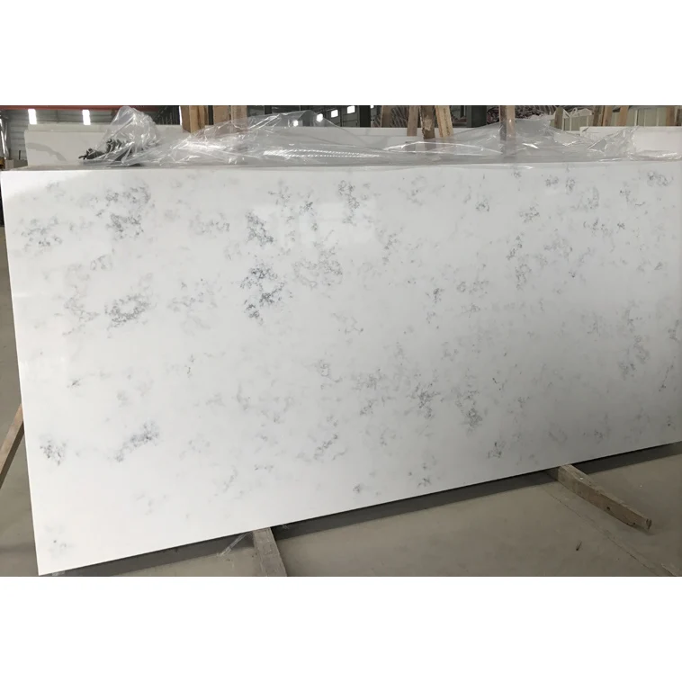 Prefab Carrara Glacier White Corian Countertop Cheap Worktops