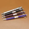 custom multifac metal pointer pen with laser and led light