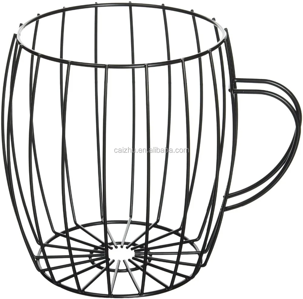 Metal Wire Coffee Pod Holder And Organizer In Mug Shape For Metal Wire Coffee Pod Holder And Organizer In Mug Shape For The Kitchen