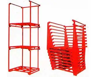 Portable Warehouse logistics stillage stack racking system