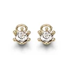 Decorative #3 Zipper Slider Metal Rhinestone Zipper Pull Charms