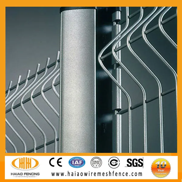 Valla Residencial De Malla De Alambre Rectangular De Fabricación