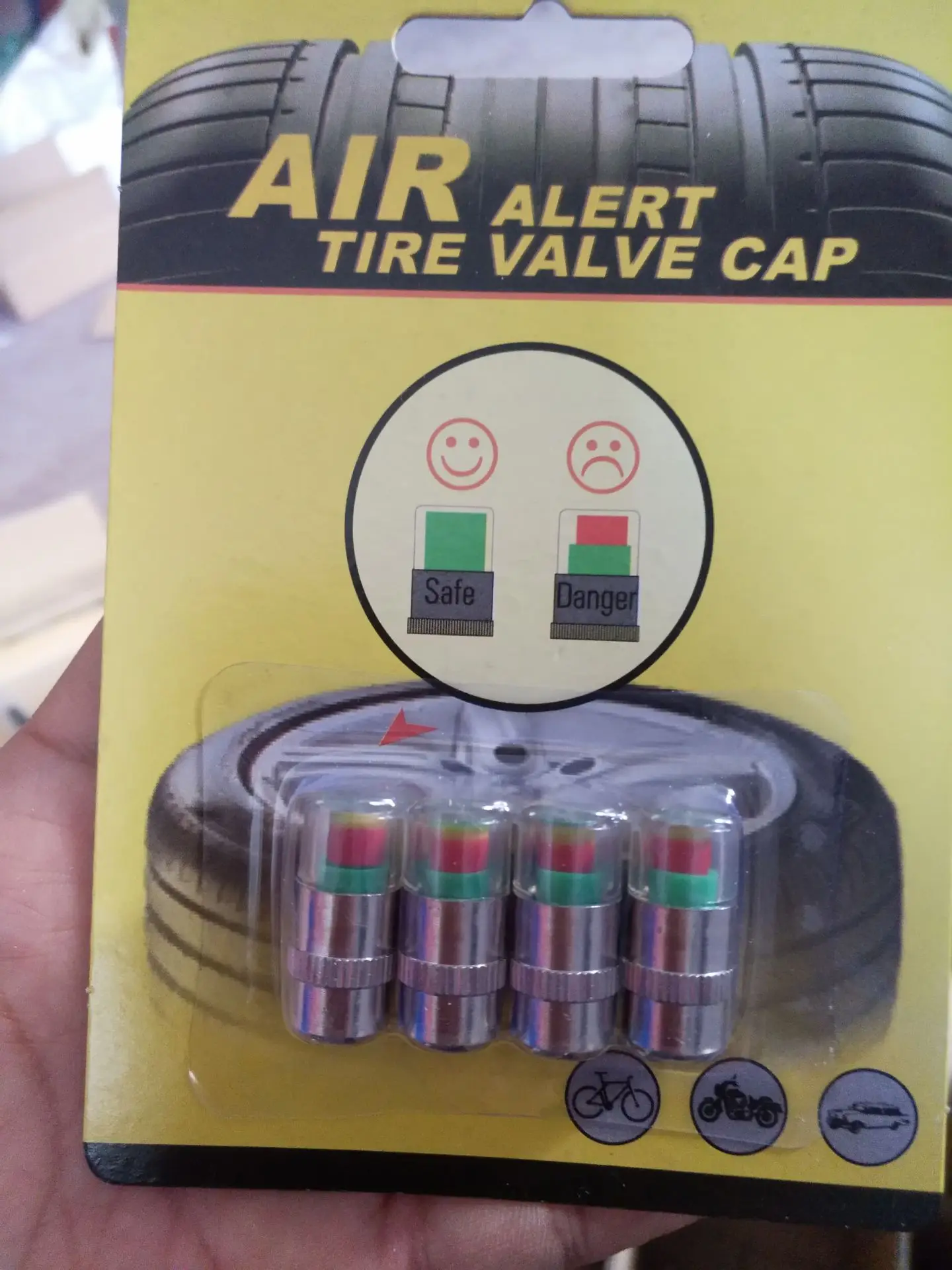 New Car Tire Pressure Monitor Air Alert Tire Valve Cap Buy Air Alert