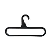 Display Manufacture Plastic Children Tower Rack Kids Shawl Scarf Black Hanger