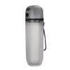 custom logo design with high quality bpa free plastic drinking water bottle with handle