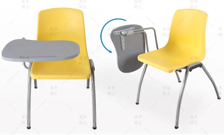 School Chairs with Foldable Tablet Writing Stackable Study Chair Desks Classroom Malaysia Product China