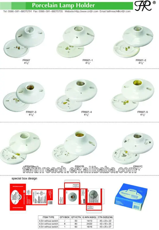 Ce Listed E27 Waterproof Spotlight Bulb Holder,Outdoor Spotlight Holder