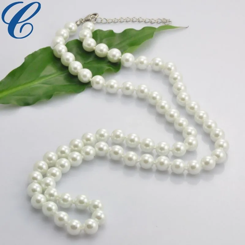 white necklace