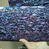 2019 Dyed Purple AA Abalone shell Veneer, Paua Shell Sheet for shell paper furniture inlay guitar accessories