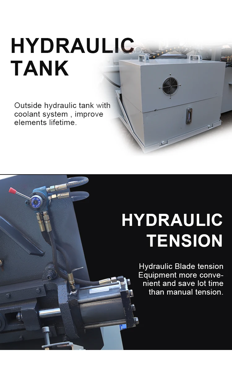 Automatic CNC Band Saw Machine Hydraulic Auto-Feed Metal Tubes Pipes New Condition Construction Manual Blade Tension Core Motor