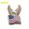 China Manufacturer Custom Hard Enamel Eagle Lapel Pins