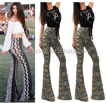 bell bottom yoga pants pattern