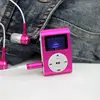 Portable MP3 LCD Screen Metal Mini Clip MP3 Player with Micro TF/SD Card Slot Sport Mp3 Music Players Walkman