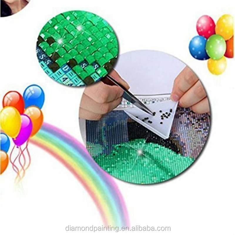 FY 5d Diy Diamond Painting Cute Elephant Cross Stitch Embroidery Kits
