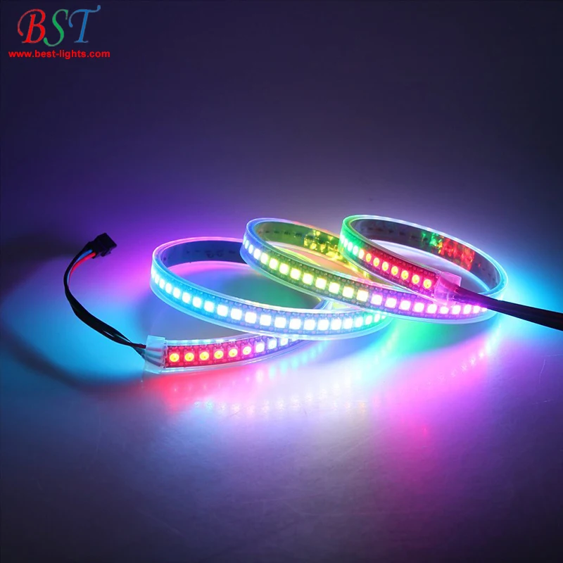LED Digital Strip Full Color 5m 144 Pixel/m 2812B 2811 2813 RGB Led Strip lights,Addressable Built-in SMD 5050 Chip