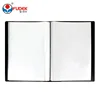A3 pp office data display certificate size book clear plastic document file folder with pocket for school