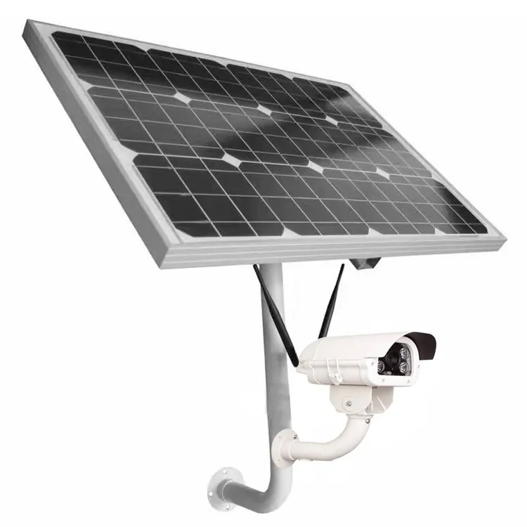 solar panel camera