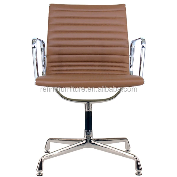 Dark Brown Leather Office Chair With Fixed Base For Coffee Dark Brown Leather Office Chair With Fixed Base For Coffee Ea108 Rf S073