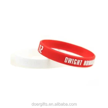 Custom Logo Size Design Colorful Embossed Printing Silicone Custom Logo Size Design Colorful Embossed Printing Silicone Wristband Bracelets