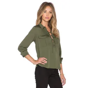 Women 2017 Unique design Casual Office Uniform Designs Long Sleeve Causal Blouse For Women Women 2017 Unique design Casual Office Uniform Designs Long Sleeve Causal Blouse For Women