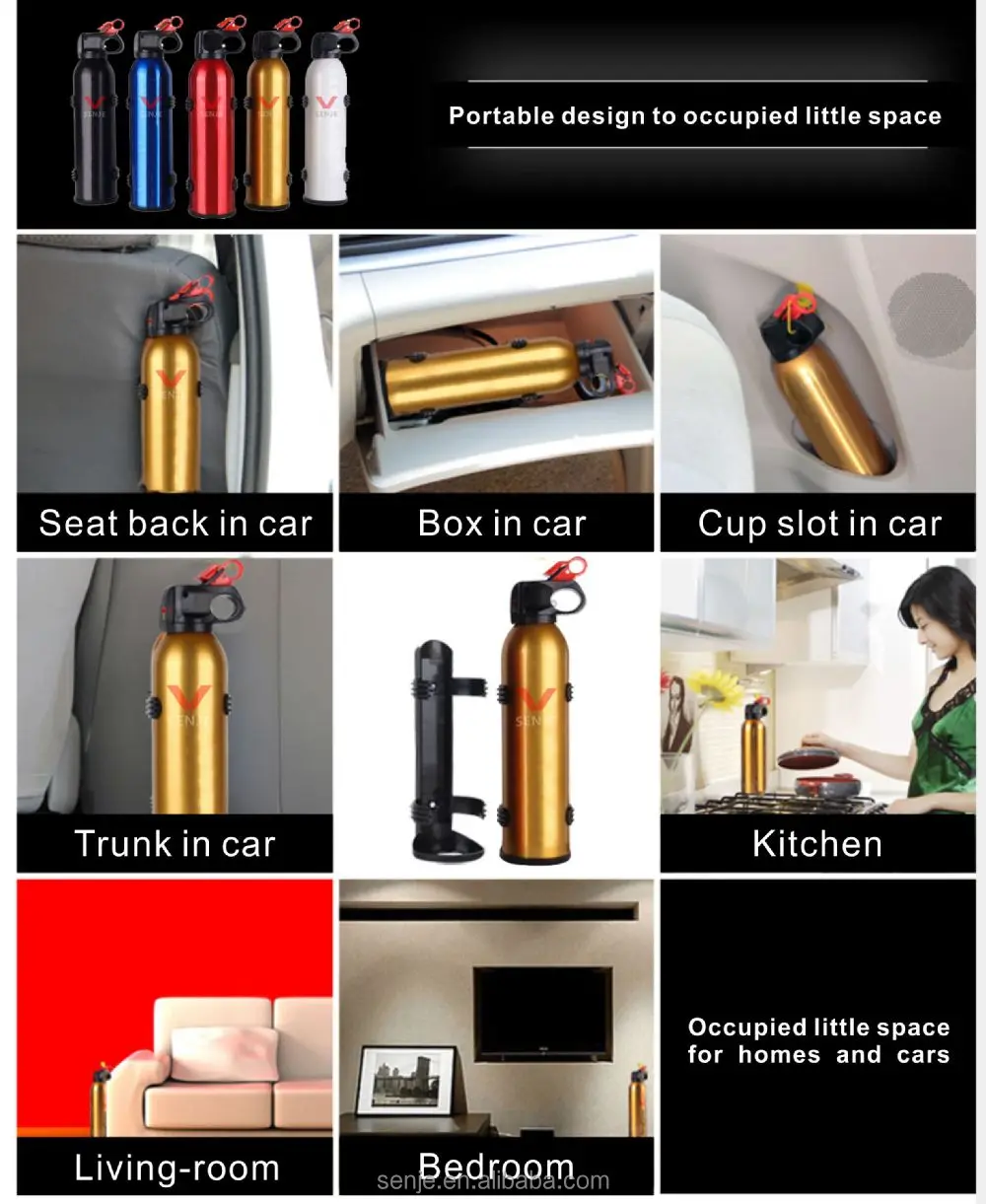 Car Emergency Kit With Extinguisher For Cars Cheap Fire Extinguishers