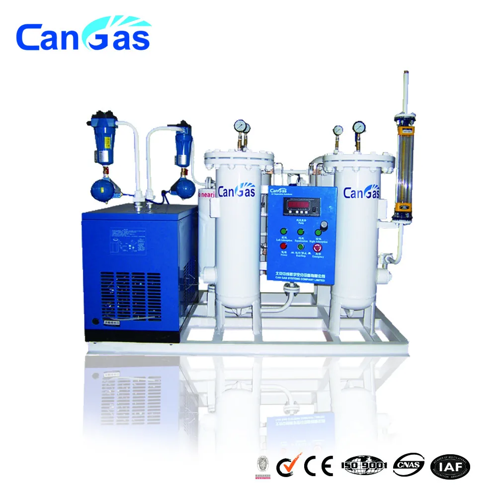 China Medical Oxygen Plant Gas Generation Equipment With Oxygen Bottle