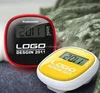 Promotion Multi-function Digital mini square shape pedometer with calorie counter