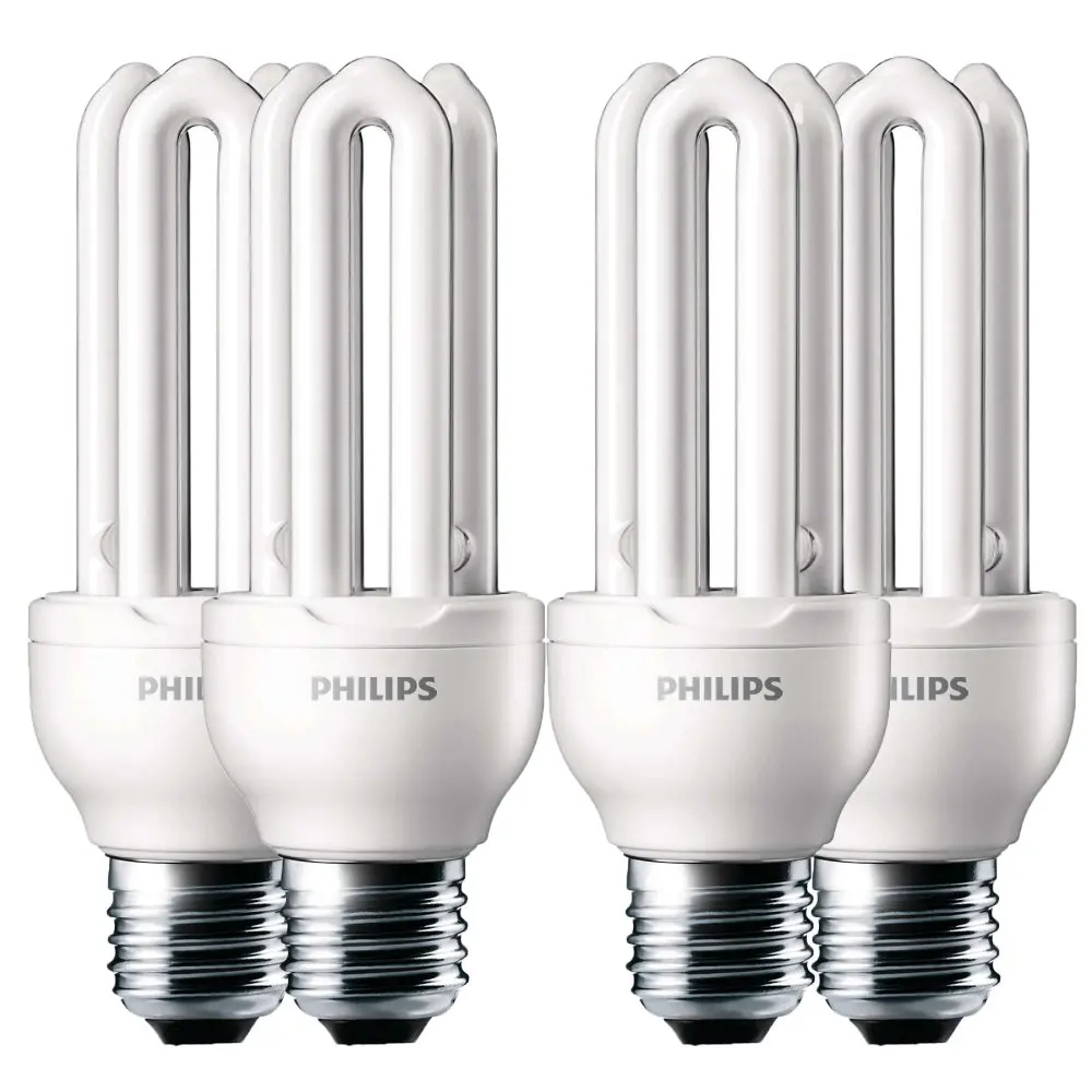 Philips energy-saving bulb 3U 18W standard electronic energy-saving lamp E27 screw warm light / white light