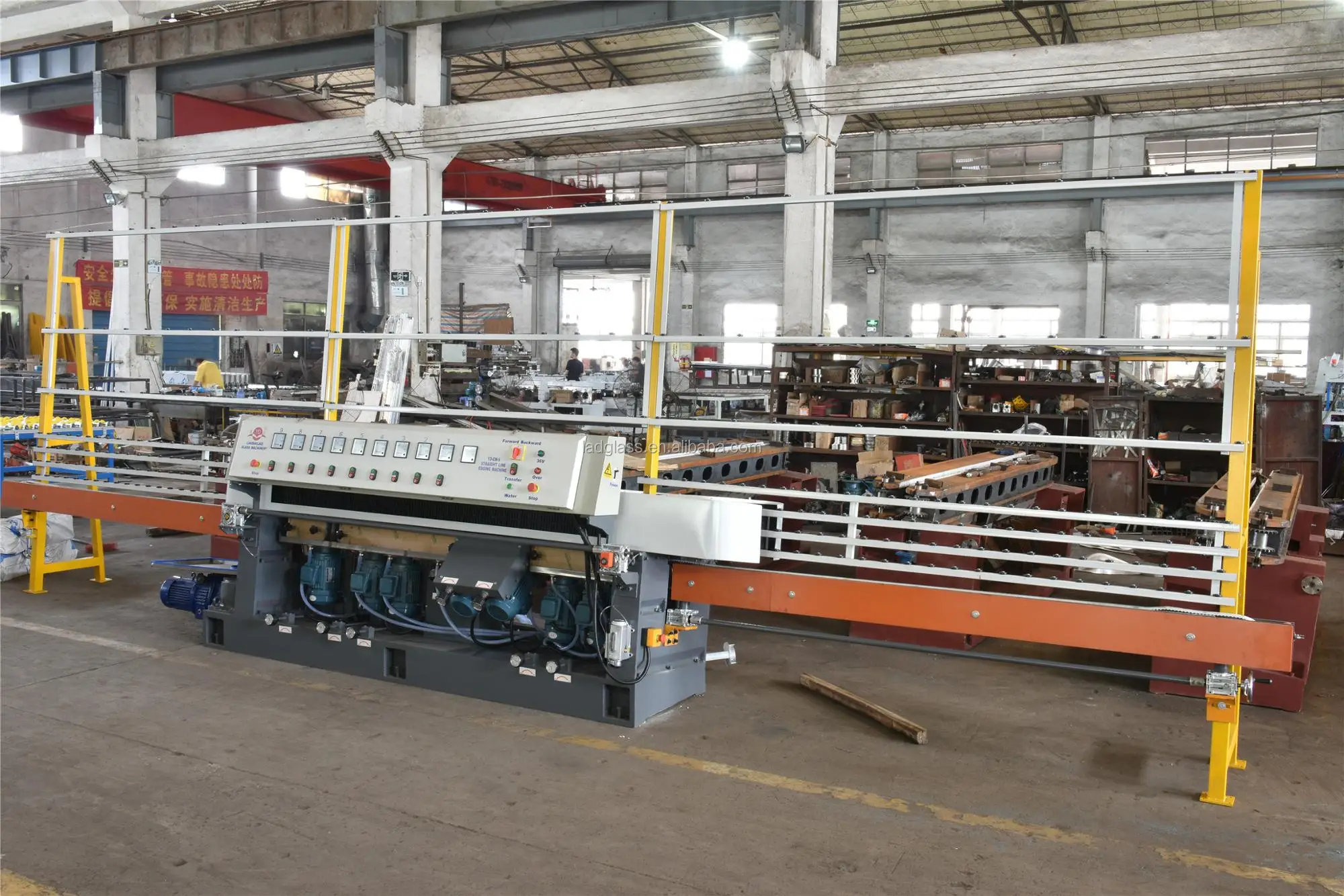 Manual Glass Straight Line Edger Machine - Buy Glass Straight Line