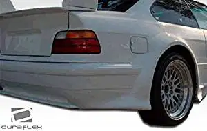 1992-1998 BMW 3 Series E36 2DR Duraflex GT500 Wide Body Rear Fender Flares - 2 Piece