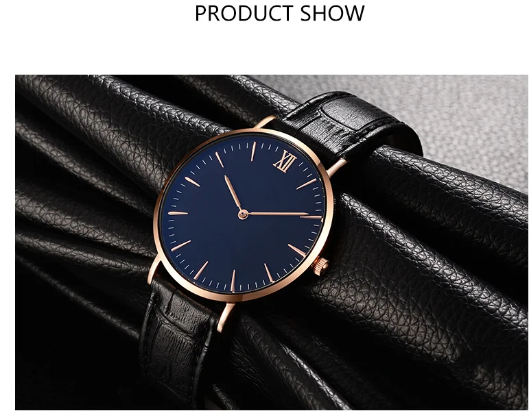 2017 Factory Price Dw Style Leather Strap Cheap Alloy Watch For Man ...