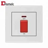 Delixi DHV1 simply morden design electric 20A wall switch