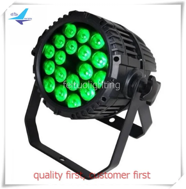 Outdoor Light DJ RGBWA 18x15w Led Par Can Waterproof IP65 Led Par Stage Light Free Shipping