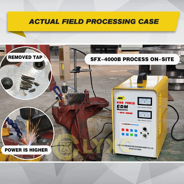 How To Remove A Broken Tap/sfx4000b Industrial Edm Drilling Machine