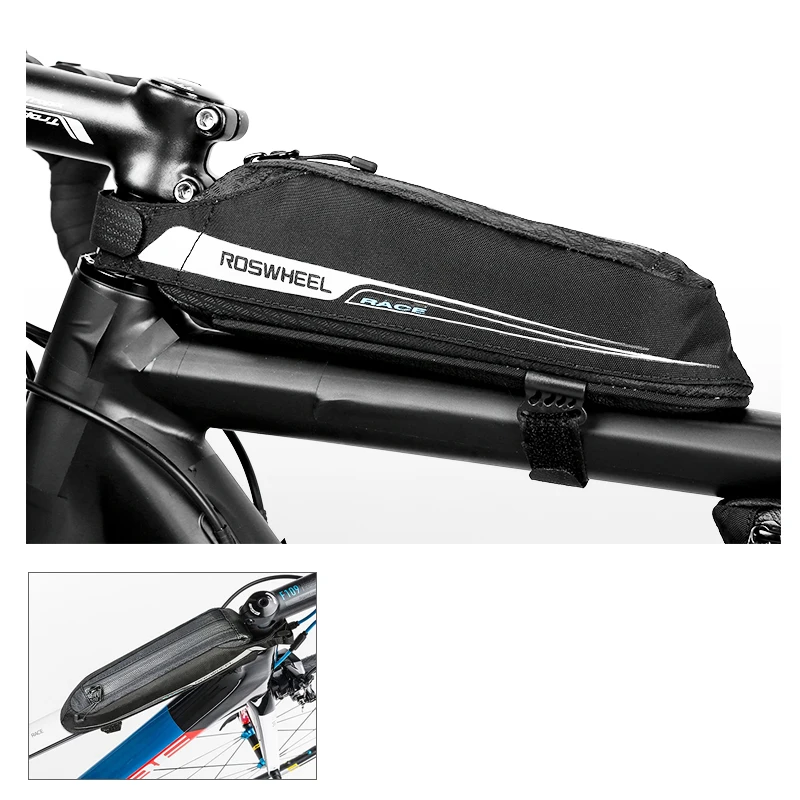 Roswheel 2017 New Arrivals Bikepacking Series 0.4l Capacity 71g Nylon Bicycle Bike Top Tube Bag
