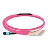 100gb MPO Cable LC MM DX Adapter Fiber Optic 50/125 vs 62.5/125 FTTH Patchcord