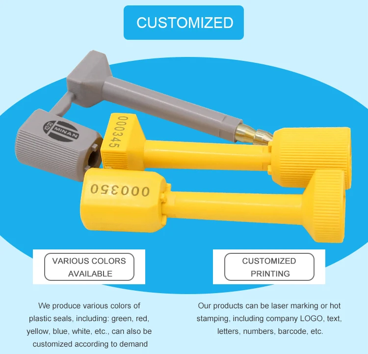 MA-BS9010  QR code  co<em></em>ntainer  bolt seal  for customs