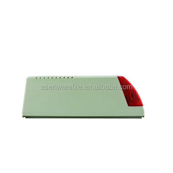 Conventional fire alarm strobe siren light for home solar system