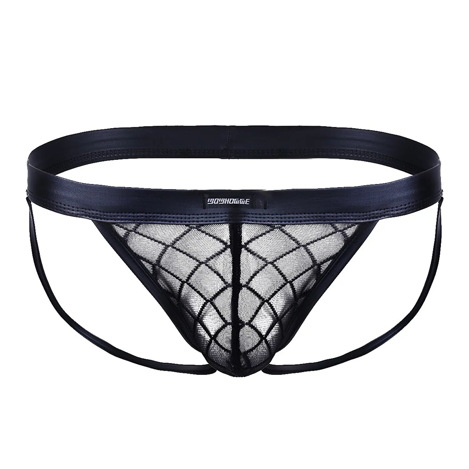 Buy Yizyif Mens Mesh G String Thin Belt Bulge Pouch Bikini See Through Lingerie In Cheap Price