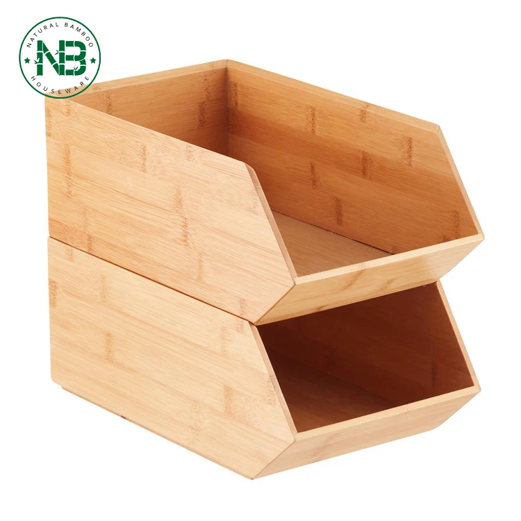 bamboo toy storage