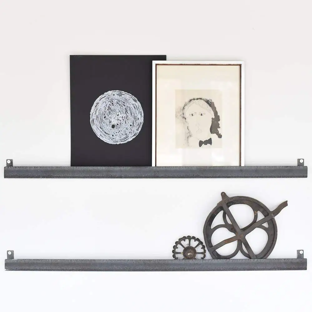 Industrial Metal Picture Display Ledge