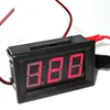 Red/Blue/Green LED Panel Mini Digital Two-wire Voltmeter DC 5V To 120V voltage tester volt meter for car