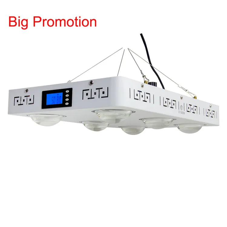 Adjustable Crees Cxb3590  Cob Chips Commercial Led Grow Lights with meanwell led driver