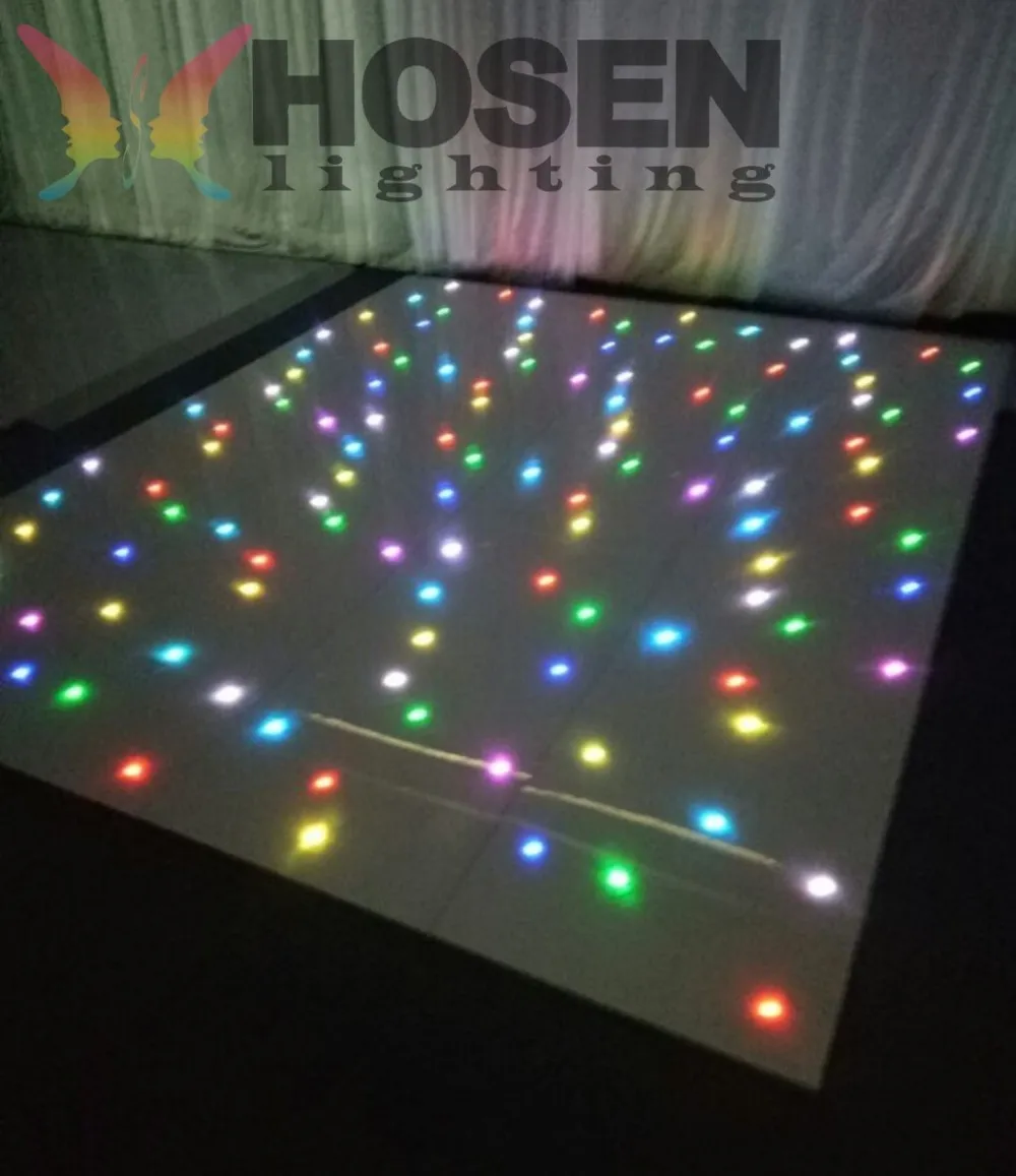 Star Light Up Starlit Led Colorful Dance Floor /rgb 3in1 Starlit Color