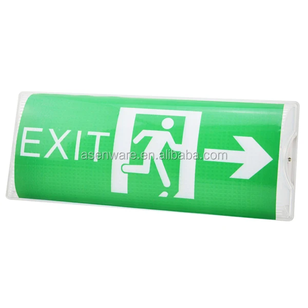 Rechargeable Battery Ceiling Mounted Emergency Light Exit Sign