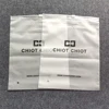 Top sale custom EVA metrail frosted ziplock plastic bag,biodegradable small plastic pouch with zip lock