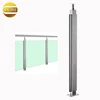 JRS-8010 Good quality Reasonable price Stainless steel handrails balustrades railing post glass fencing posts