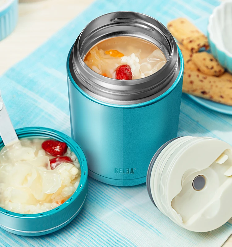 Magic Wholesale Stainless Steel Colorful Thermos Food Jar With 540ml