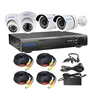 4CH 1080P PoE NVR Kit 4pcs 2.0MP Onvif IP CCTV Camera, 4 Channel Network Home Security Camera System