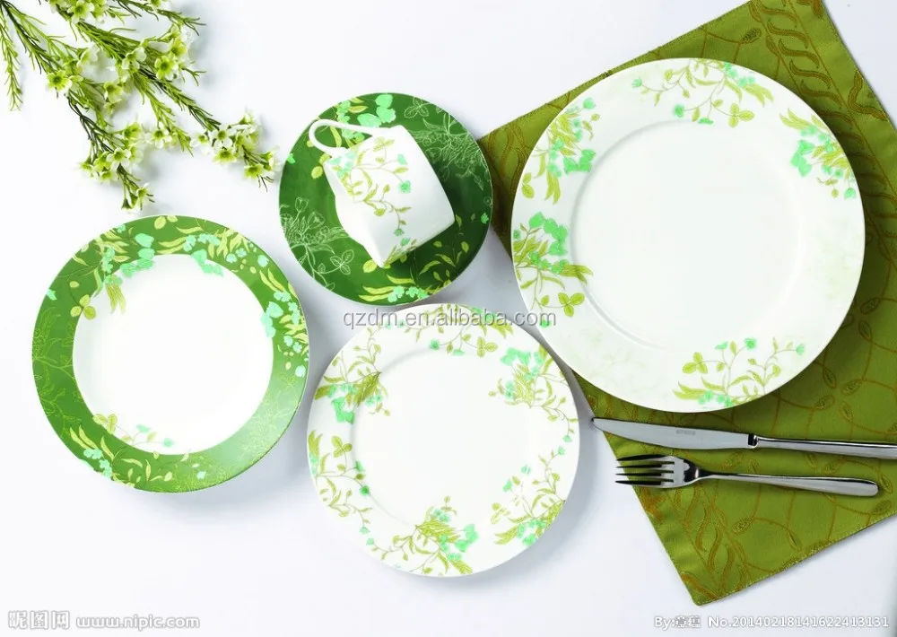 Western Style 20pcs Melamine dinnerware sets